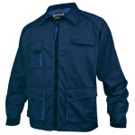 Panoply veste de travail bleu marine et bleu roi mach 2 deltaplus, taille s