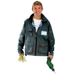 Panoply veste de travail gris et orange mach 2 deltaplus, taille xl