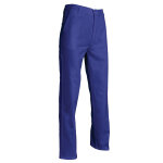 Pantalon de travail 100% coton bleu roi, taille 46 Pantalon de travail 100% coton bleu roi, taille 46