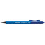 Paper mate flexgrip gel - stylo bille encre gel r�tractable pointe moyenne 0, 7 mm - bleu
