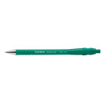 Paper mate flexgrip ultra rt stylo bille rtractable pointe moyenne 1 mm vert