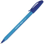 Paper mate inkjoy 100 stylo bille à capuchon pointe large 1 mm bleu Paper mate inkjoy 100 stylo bille à capuchon pointe large 1 mm bleu