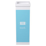 Paperflow poubelle de tri sélectif pour le recyclage des masques chirurgicaux - 60l - bleu clair corps ... Paperflow poubelle de tri sélectif pour le recyclage des masques chirurgicaux - 60l - bleu clair corps ...