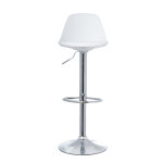 Paperflow tabouret � hauteur r�glable bobba - blanc - lot de 2