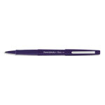 Papermate stylo feutre flair original, pointe m trait 0, 7 mm bleu marine