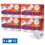 Papier toilette renova magic 2 �paisseurs, lot de 48 rouleaux