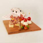 Papstar plateau pour pique à fingerfood, brun, 250 x 300 mm Papstar plateau pour pique à fingerfood, brun, 250 x 300 mm