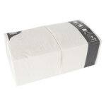 Serviettes bistrot, 330 x 330 mm, bleu fonc�
