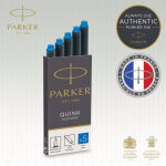 Parker cartouche d'encre pour stylo plume - boite de 5 recharges - bleu Parker cartouche d'encre pour stylo plume - boite de 5 recharges - bleu