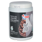 Pastilles urinoirs antitartre parfumes prep 3 en 1 pin, bote de 40