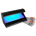 D�tecteur de faux billets 'money check uv', noir