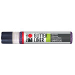 Peinture � effet glitter - liner, jaune scintillant
