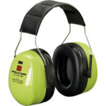 Peltor optime iii casque anti bruit h540av, vert