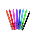 Pentel izee stylo bille rtractable pointe large 1 mm - 8 couleurs assorties