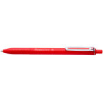 Pentel izee stylo bille rtractable pointe large 1 mm - rouge