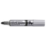 Pentel marqueur effaable  sec maxiflo pointe ogive extra - large 4 mm. encre noire