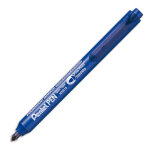 Pentel marqueur permanent rétractable nxs15 bleu Pentel marqueur permanent rétractable nxs15 bleu