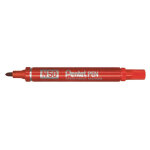 Pentel n50 - marqueur permanent pointe ogive trait 1, 5 mm - rouge
