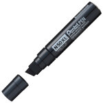 Pentel n50xl - marqueur permanent gant pointe biseaute extra - large 7 mm - noir
