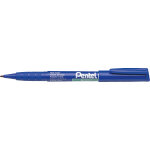 Pentel nms50 - marqueur permanent green label pointe fine 2 mm - bleu