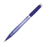 Pentel porte - mine 0, 7 mm rechargeable corps plastique noir grip caoutchouc couleur fiesta