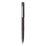Pentel stylo feutre plume pour droitier et gaucher. trac de 0, 4  0, 6mm. encre noire