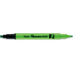 Pentel surligneur illumina flex bi - pointe 2, 5 / 4, 2mm. coloris vert Pentel surligneur illumina flex bi - pointe 2, 5 / 4, 2mm. coloris vert