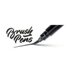 Pentel rts stylo pinceau brush pen, corps: orange