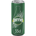Perrier eau minérale gazeuse lot 24 canettes slim 33 cl Perrier eau minérale gazeuse lot 24 canettes slim 33 cl