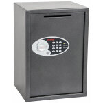 Phoenix coffre - fort de d�p�t vela 51 litres � serrure �lectronique + cl� - mod�le ss0804ed - h. 50 ...