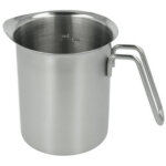 Pichet � lait, avec graduation, 0, 7 litre, inox
