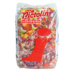 Bonbons pictolin minizum, aux fruits, en sachet de 1 kg