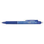 Pilot frixion clicker stylo roller r�tractable encre gel effa�able pointe fine 0, 5 mm bleu