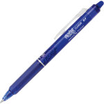 Pilot frixion clicker stylo roller rtractable encre gel effaable pointe moyenne 0, 7 mm bleu