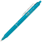 Pilot frixion clicker stylo roller rtractable encre gel effaable pointe moyenne 0, 7 mm bleu turquoise ...