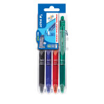 Pilot frixion clicker stylo roller rtractable encre gel effaable pointe moyenne 0, 7 mm - etui rigide ...