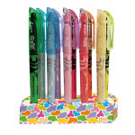 Pilot frixion light surligneur effa�able - pointe biseaut�e 4 mm - bo�te de 10 avec pr�sentoir