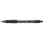 Pilot g2 + stylo roller encre gel rtractable pointe moyenne 0, 7 mm noir