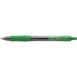 Pilot g2 + stylo roller encre gel r�tractable pointe moyenne 0, 7 mm vert