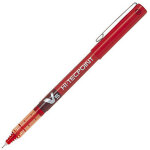 Pilot hi - tecpoint v5 - stylo roller pointe fine 0, 5 mm - rouge