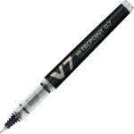 Pilot hi - tecpointv7 begreen - stylo roller rechargeable pointe moyenne 0, 7 mm - noir