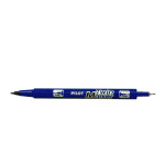 Pilot marqueur permanent twin marker begreen � 2 pointes 0, 3 mm - 0, 5 mm - bleu