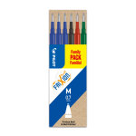 Pilot recharge pour stylo roller encre gel effaable frixion ball et frixion clicker pointe moyenne 0, ...