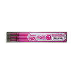 Pilot set de 3 recharges pour roller frixion point. pointe fine 0, 5 mm. encre rose Pilot set de 3 recharges pour roller frixion point. pointe fine 0, 5 mm. encre rose