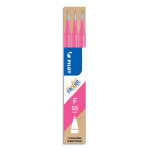 Pilot set de 3 recharges pour roller frixion. pointe fine 0, 5 mm. encre rose Pilot set de 3 recharges pour roller frixion. pointe fine 0, 5 mm. encre rose