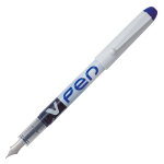 Pilot v pen stylo plume effaable bleu