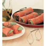 Pince � roulade, inox, set de 4