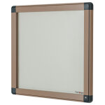 Planorga vitrine d'affichage ext�rieur haute s�curit� 6 feuilles a4 - porte battante - fond magn�tique ...