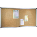 Planorga vitrine d'intérieur 27 feuilles a4 fond liège - nf haute qualité et sécurite Planorga vitrine d'intérieur 27 feuilles a4 fond liège - nf haute qualité et sécurite