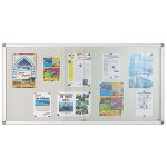 Planorga vitrine d'intérieur 27 feuilles a4 fond métal Planorga vitrine d'intérieur 27 feuilles a4 fond métal